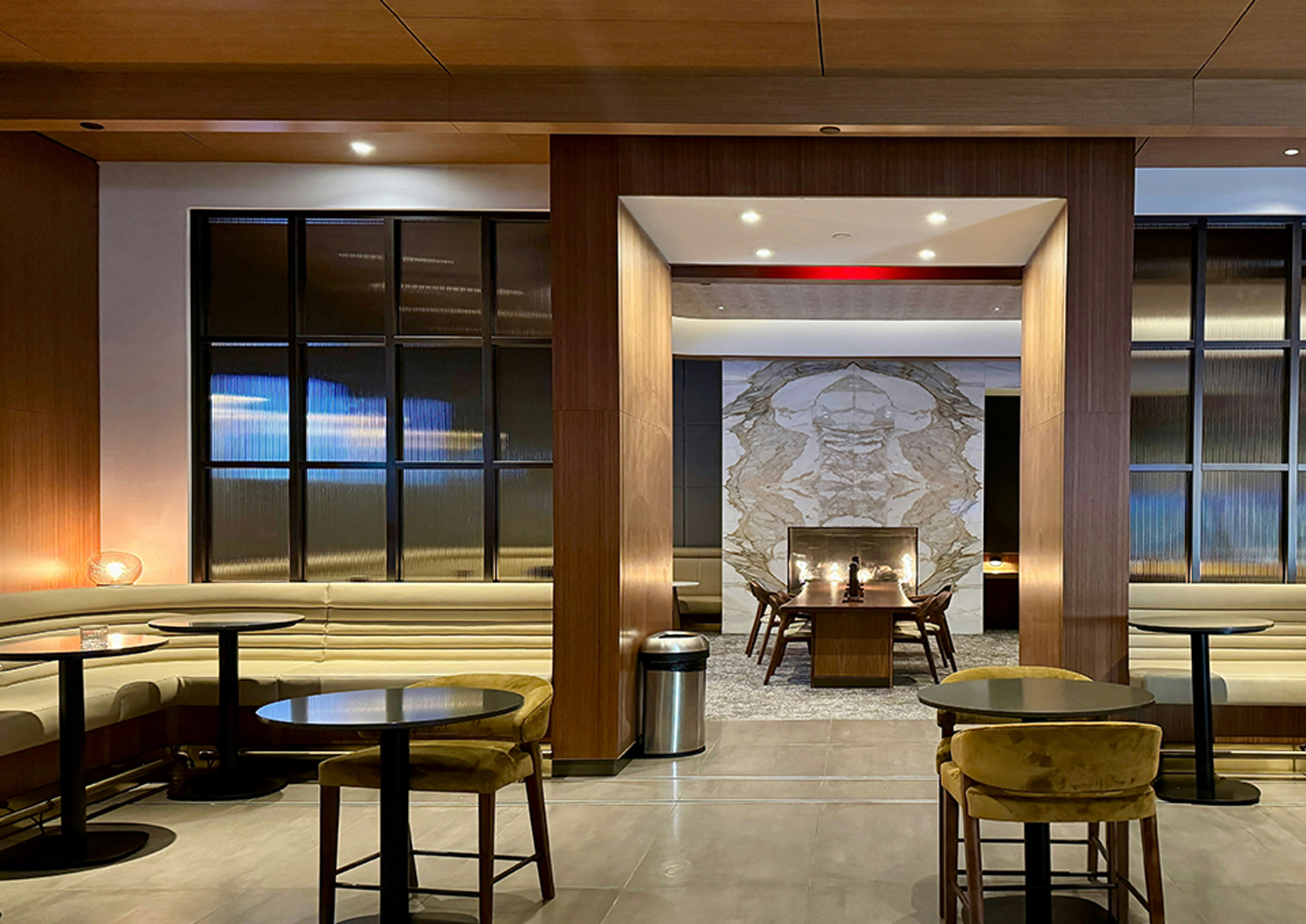 Restaurant and bar custom wall art enhancing dining atmosphere and brand identity