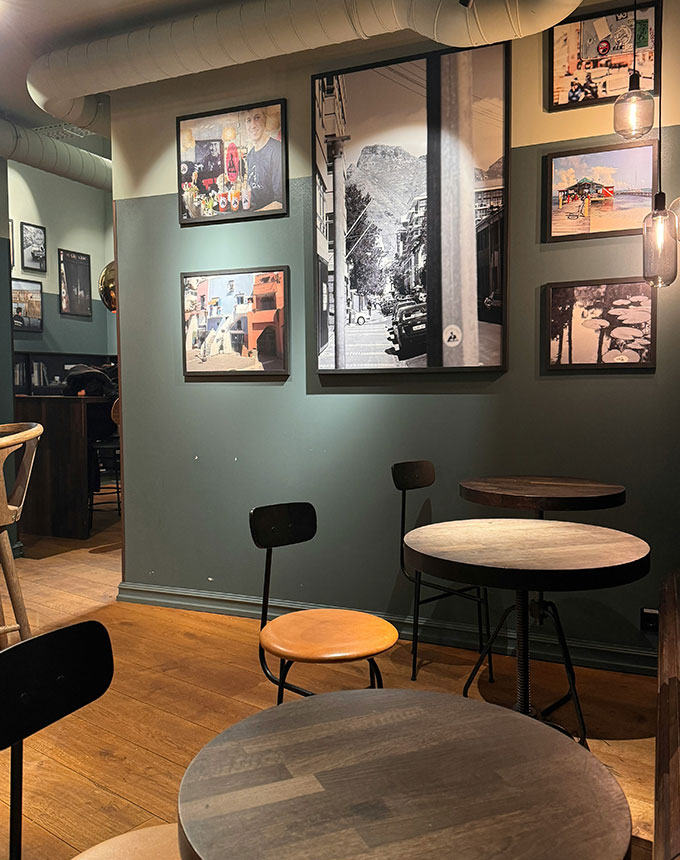 Bespoke Restaurant Commissions 3 restaurant art series custom paintings