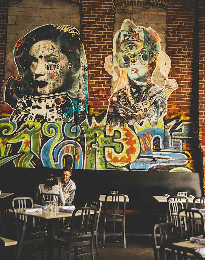 Bespoke Restaurant Commissions 4 restaurant statement artwork custom painting