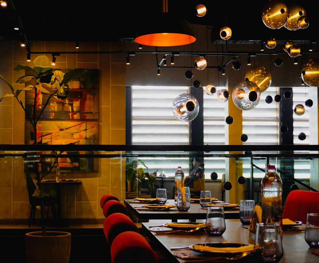 Dining & Lounge Spaces 2 restaurant dining wall art interior design