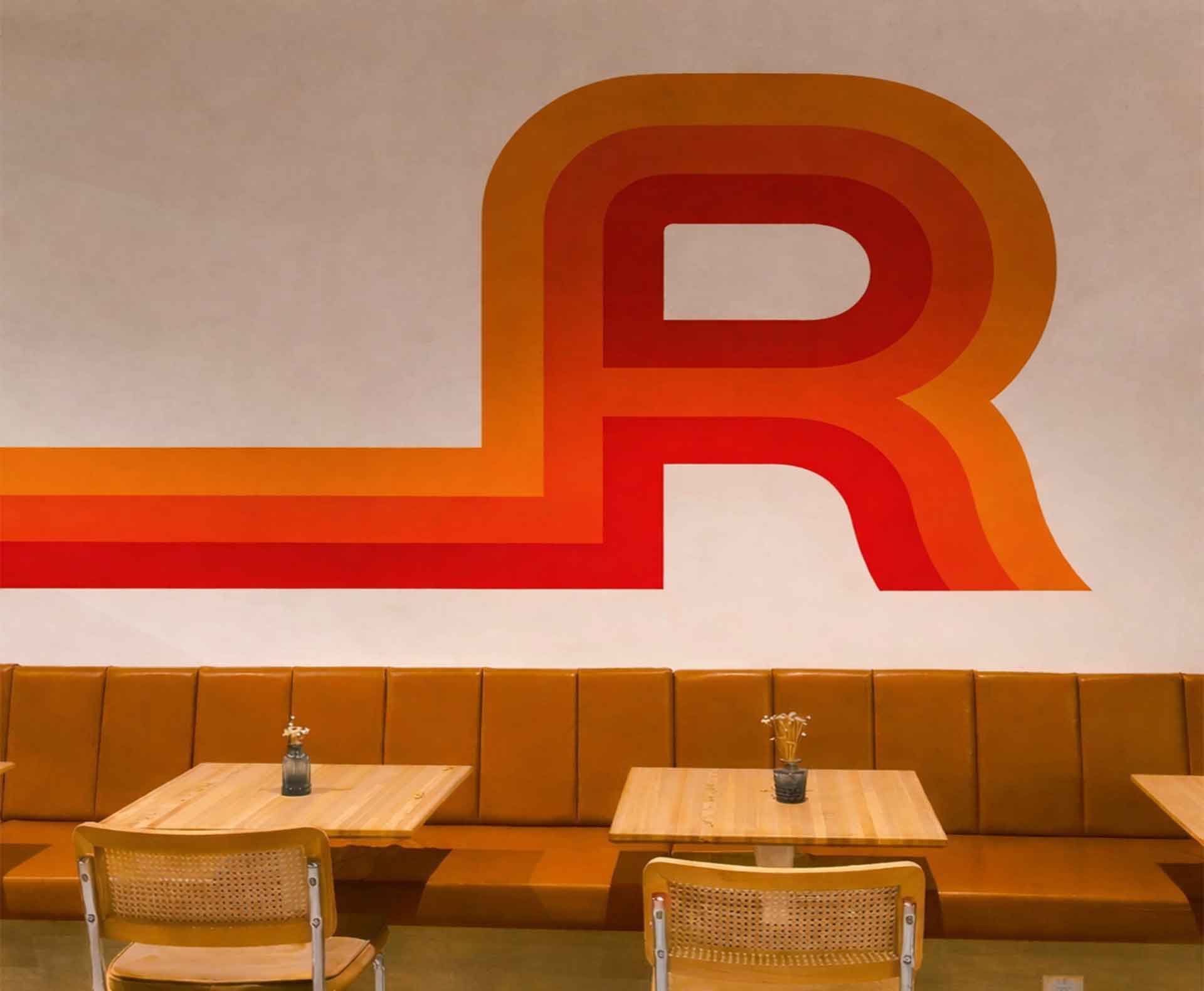 Restaurant Interior Art Projects 1