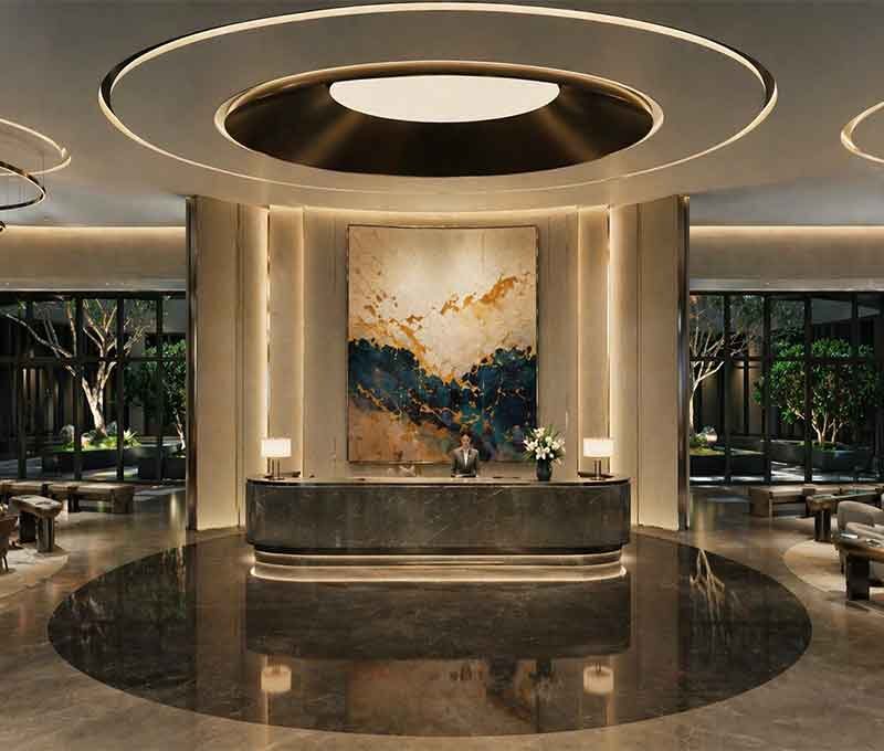 About Us 16 completed hotel interior custom art installation project painting wall decor