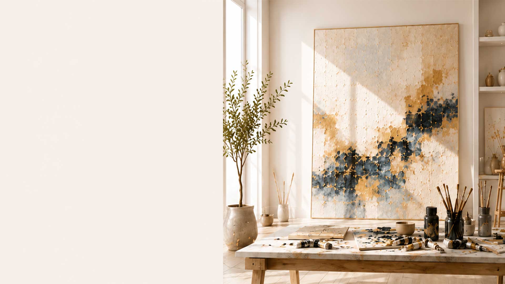 Original Oil Painting Commissions 1 original oil painting commission luxury interior artwork studio scene