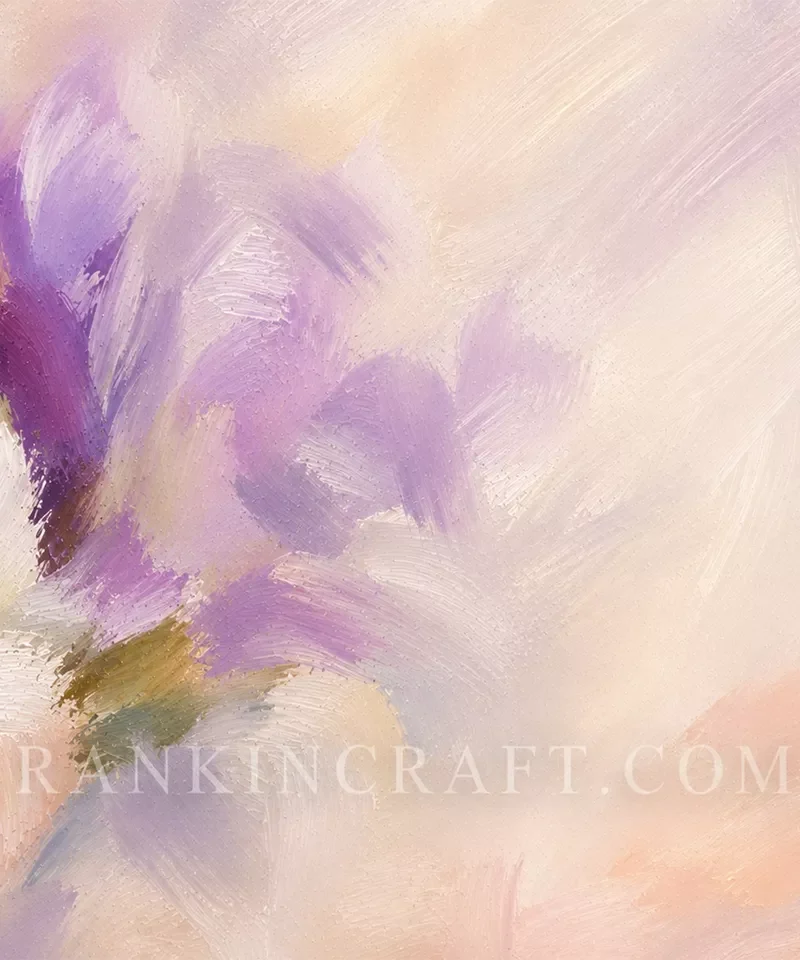 soft pastel texture detail of abstract butterfly oil painting