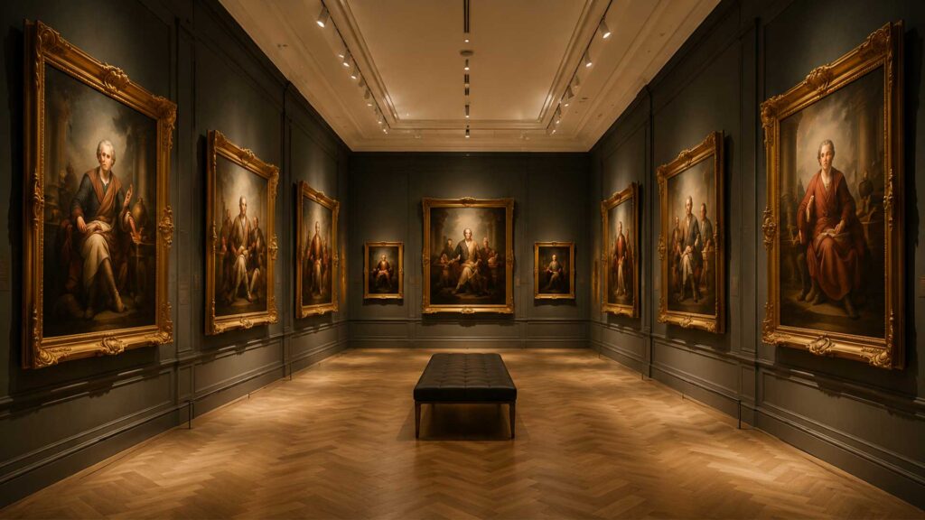 museum grade oil painting replicas gallery exhibition