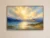 Hand Painted Contemporary Landscape Painting with Gold Frame for Hotel and Commercial Interiors