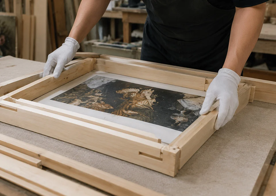 Mainpage 16 Artwork Framing and Assembly by Professional Production Team