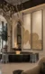 Large textured wall art for luxury hotel lobby and hospitality projects