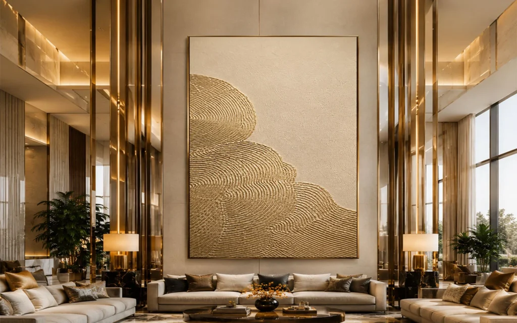 Mainpage 2 Modern Commercial Art Installation for Hospitality and Public Spaces