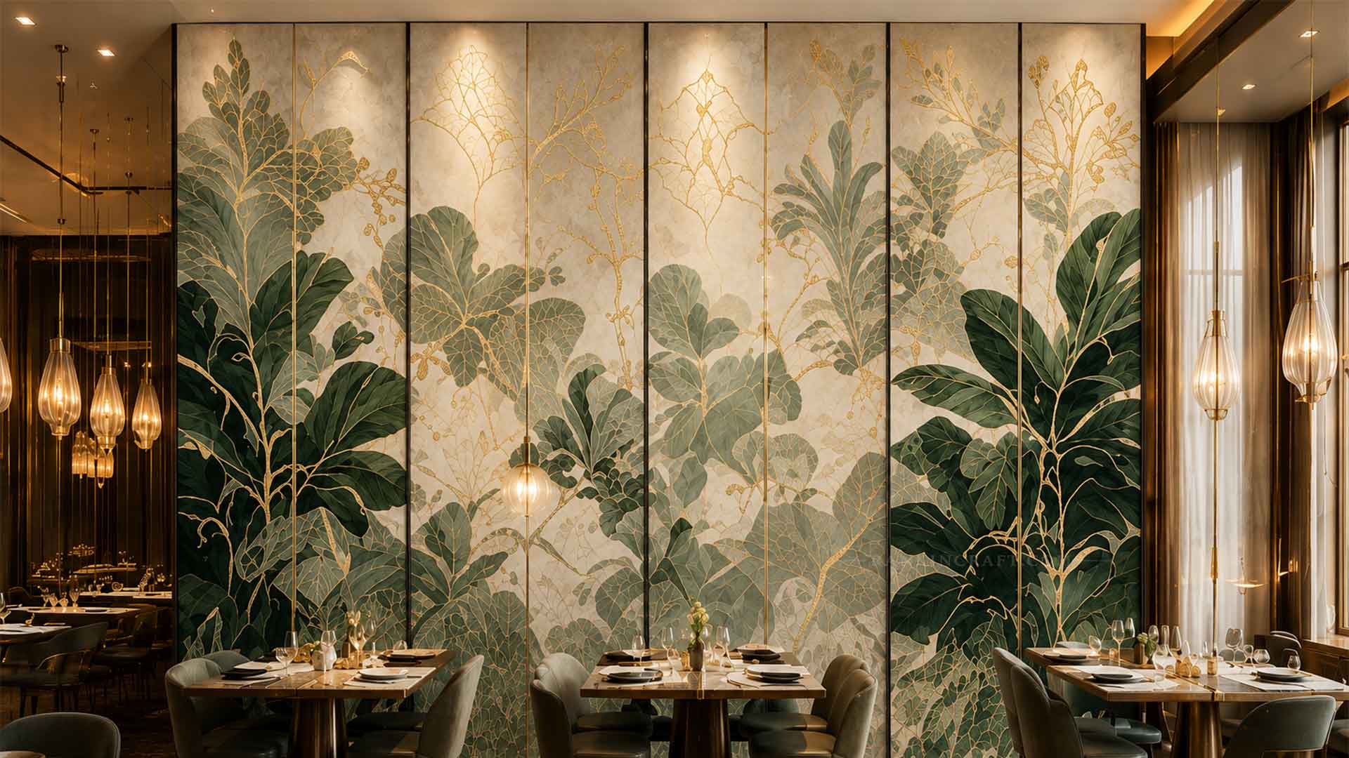 Grand-Scale Art & Wall Murals 1 Grand-Scale Art & Wall Murals for luxury hospitality and commercial spaces