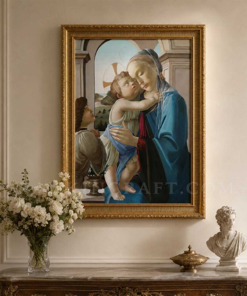 Renaissance Style Artwork of The Madonna and Child
