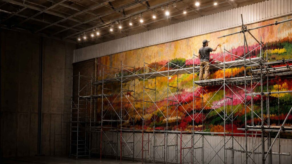 Restaurant & Commercial Projects 1 RankinCraft restaurant commercial projects wall mural installation